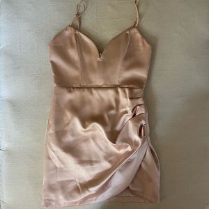 Zara blush pink dress